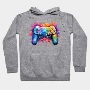 Retro Melting Gamepad #5 Hoodie